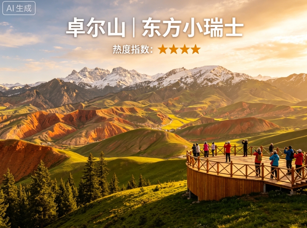 卓尔山｜东方小瑞士（热度指数：★★★★）