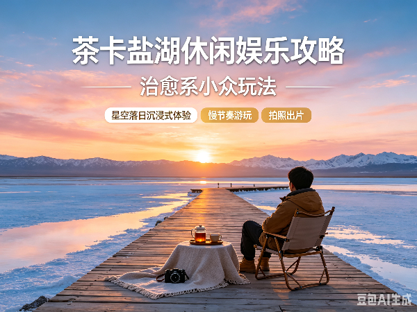 2026茶卡盐湖休闲娱乐攻略｜治愈系小众玩法，星空落日沉浸式体验
