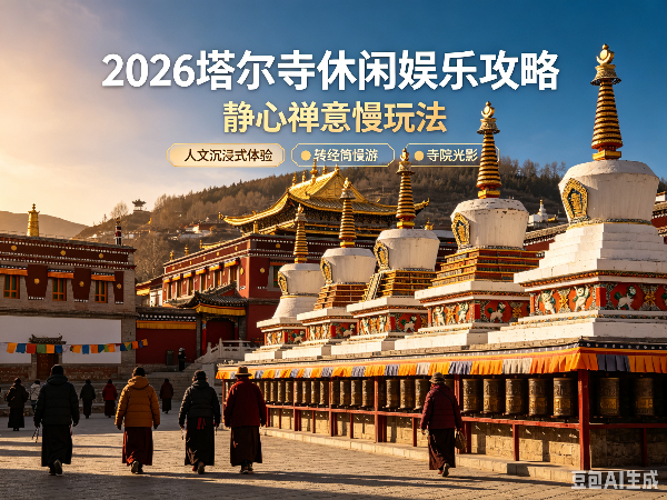2026塔尔寺休闲娱乐攻略｜静心禅意慢玩法，人文沉浸式体验