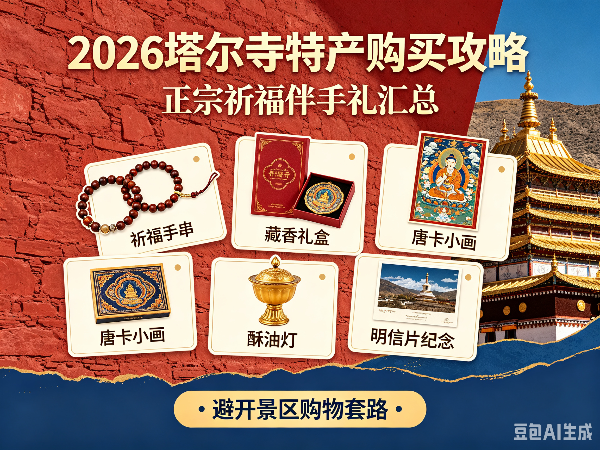 2026塔尔寺特产购买攻略｜正宗祈福伴手礼汇总，避开景区购物套路