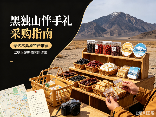 2026黑独山伴手礼采购指南|柴达木高原特产推荐,戈壁沿途购物套路避雷