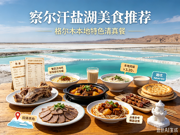 2026察尔汗盐湖美食推荐｜格尔木本地特色清真餐，景区沿线吃饭避坑攻略