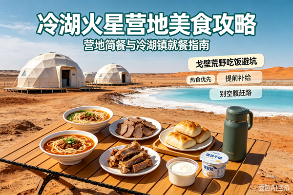 2026冷湖火星营地美食攻略｜营地简餐与冷湖镇就餐指南，戈壁荒野吃饭避坑