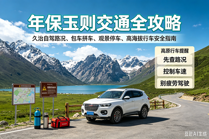 2026年保玉则交通全攻略|久治自驾路况、包车拼车、观景停车、高海拔行车安全指南