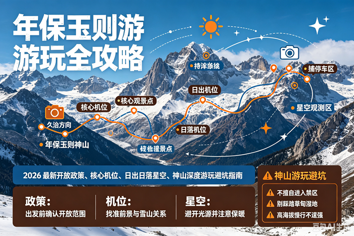2026年保玉则游玩全攻略|最新开放政策、核心机位、日出日落星空、神山深度游玩避坑指南