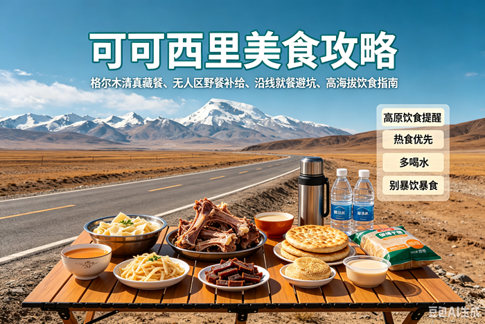 2026可可西里美食攻略|格尔木清真藏餐、无人区野餐补给、沿线就餐避坑、高海拔饮食指南