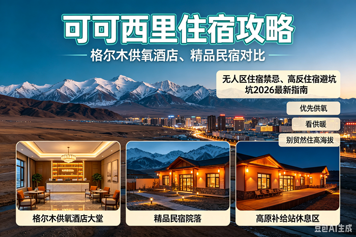 2026可可西里住宿攻略|格尔木供氧酒店、精品民宿对比,无人区住宿禁忌、高反住宿避坑最新指南
