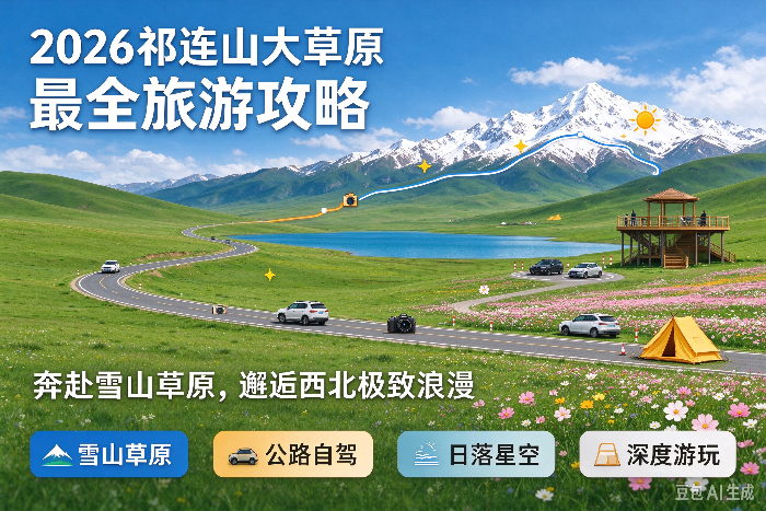 2026祁连山大草原最全旅游攻略｜奔赴雪山草原，邂逅西北极致浪漫